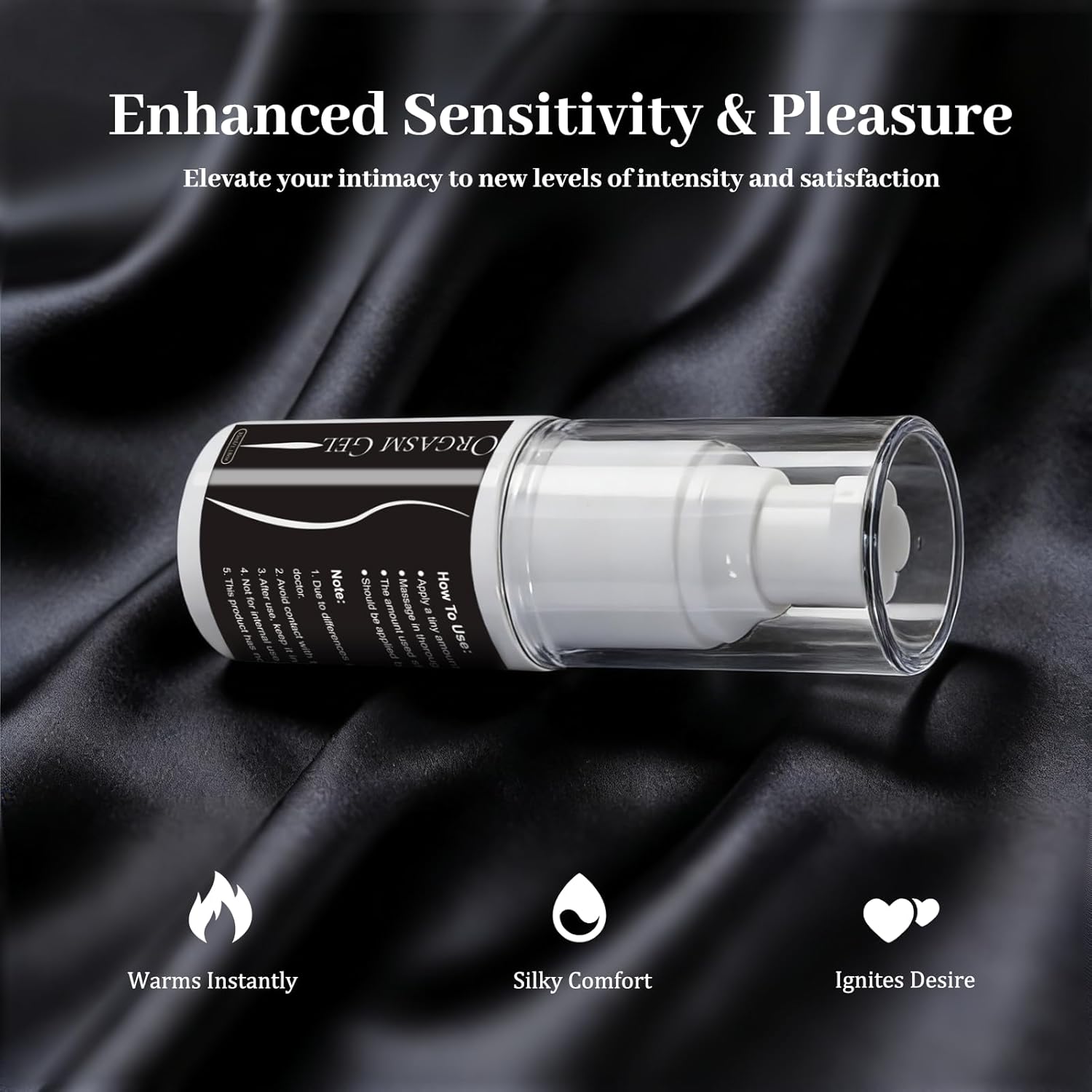 Fast Orgasm Gel for Women - Intense Pleasure & Warming Effect, Female Arousal Gel - Enhances Intimate Experiences and Pleasure 1.18Fl Oz /35ml