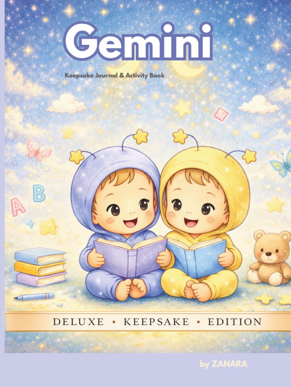 Gemini Baby: A Zodiac Baby Memory Book, Journal & Activity Keepsake