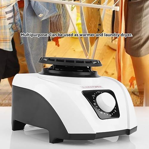 Miniatura 2 de Secadora de ropa portátil, mini secadora de ropa eléctrica portátil de 1200 W, calentador súper silencioso, estante de secado para zapatos