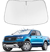 Vista 36 de Proadsy 2025 - Parasol para parabrisas actualizado con ajuste personalizado para Nissan Rogue 2014-2020, protector plegable de 4 capas