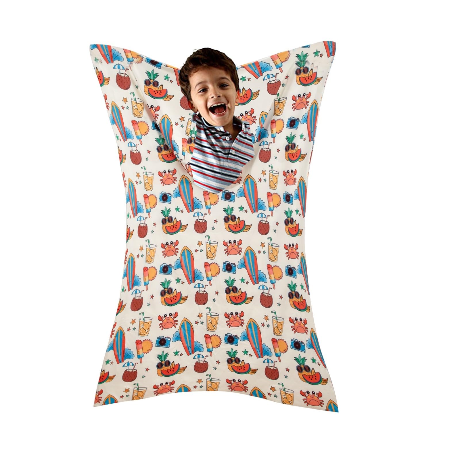 Sensory Body Sock for Kids, Full Body Sock Wrap for Autistic Children to Relieve Stress, Summer Relaxing Sensory Compression Body Sack for Kids Sensory Processing Disorder for Kids Girl