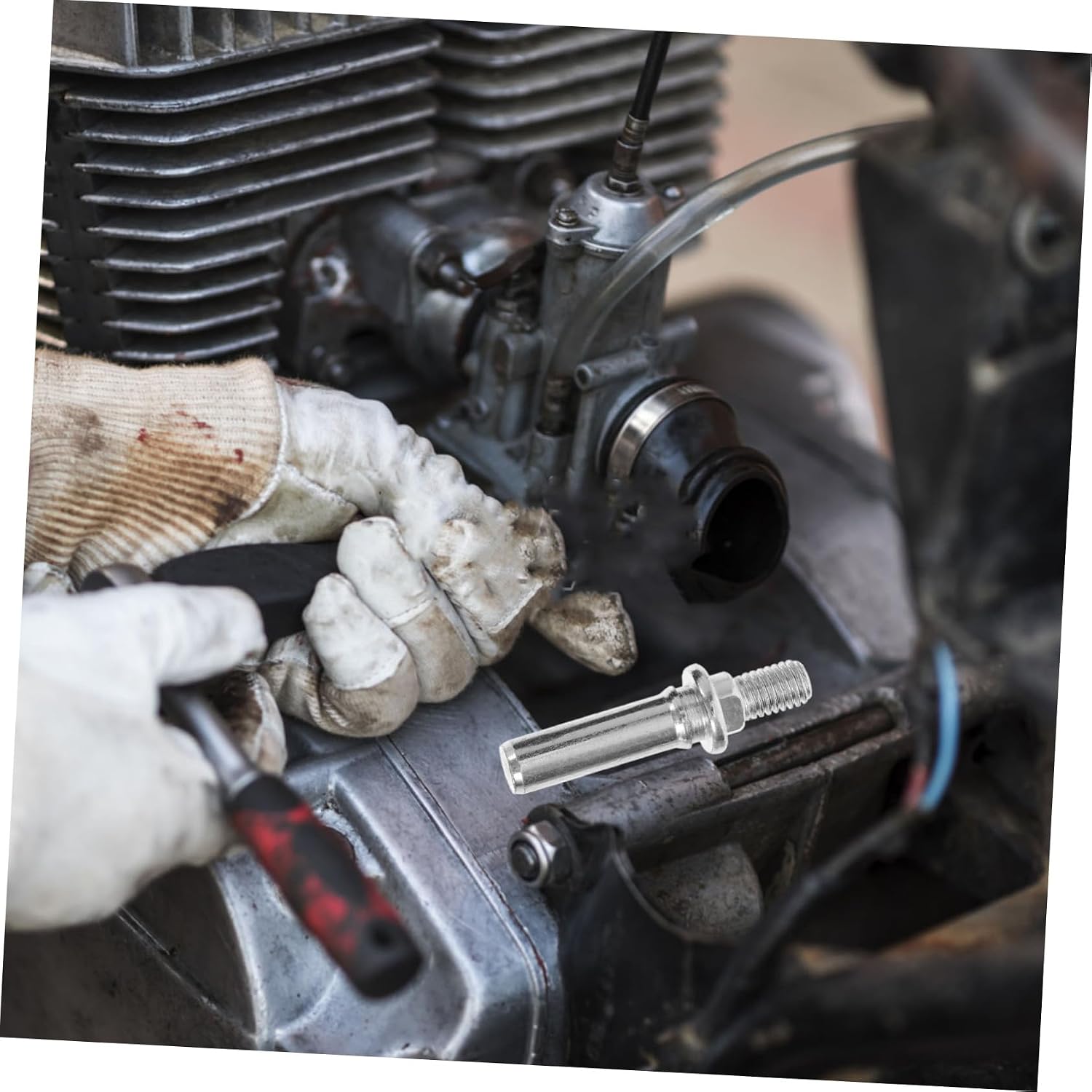Disc Brake Caliper Kit Heavy Duty Motorcycle Parts Sturdy Easy Installation Excellent Braking Performance