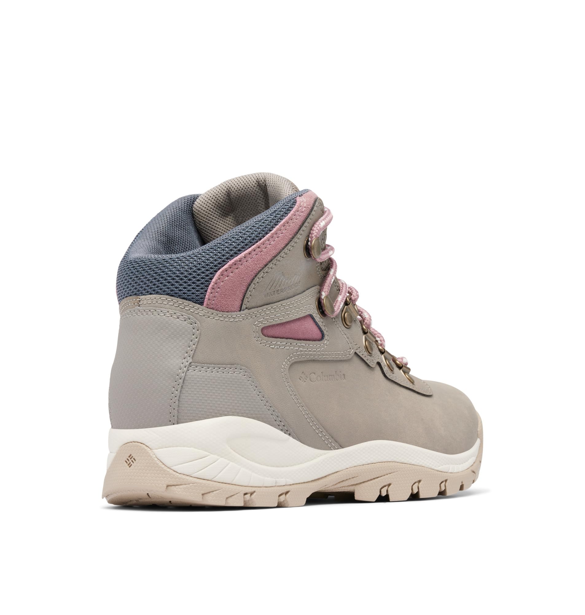 Columbia Newton Ridge Plus, Scarponi da trekking ed escursionismo di media altezza Donna, 2024 Kettle Fig, 40 EU Larga