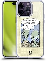 Vista 10 de Head Case Designs Cow Lift All About Aliens - Funda de gel [protección de grado militar] compatible con Apple iPhone 14 Pro Max y compatible