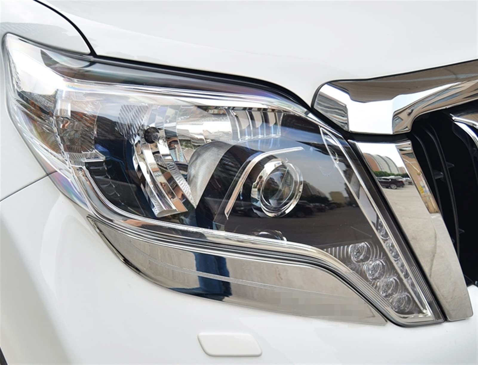Buy Fog Light Cover For Toyota For Land Cruiser For Prado 2014 2015