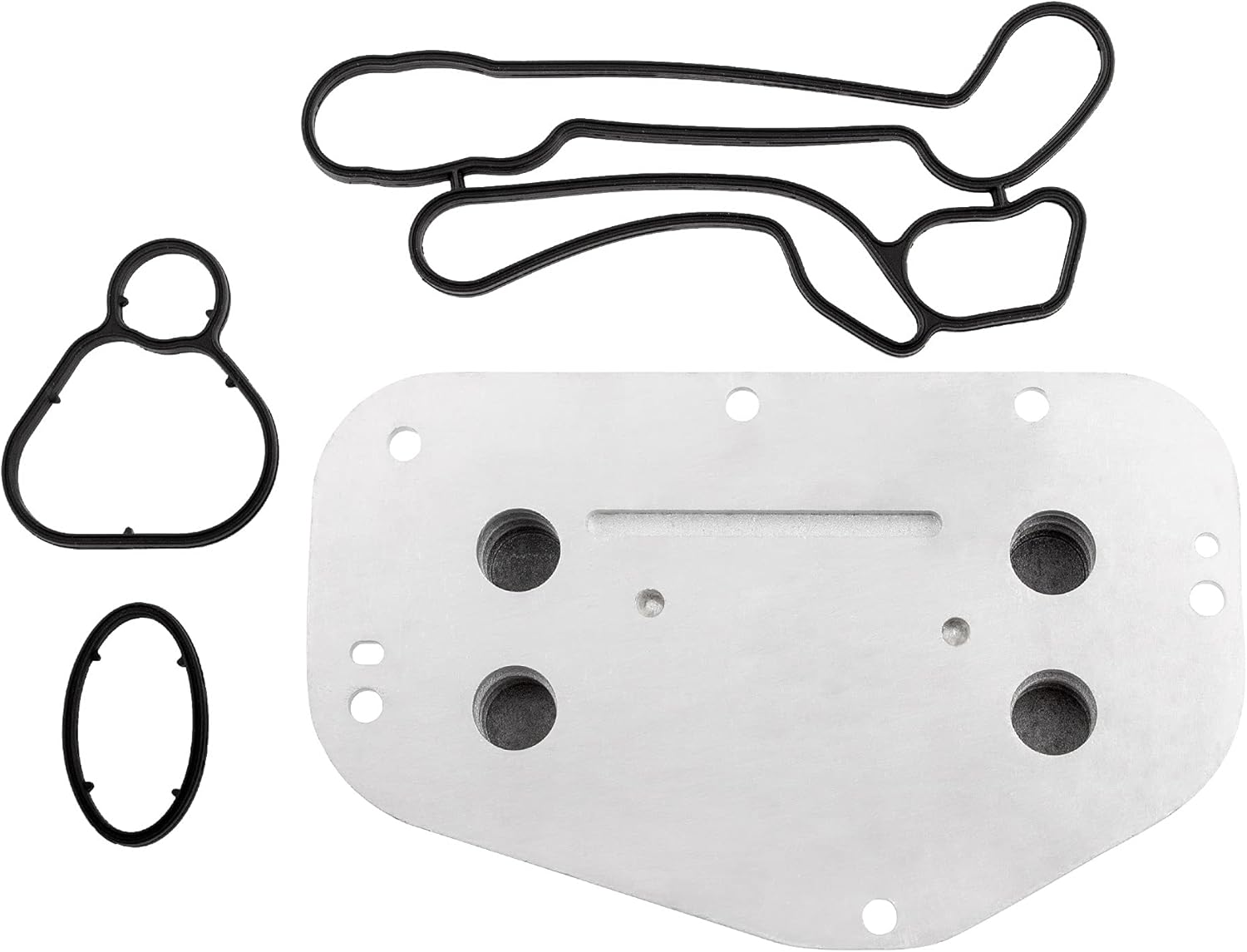 BOXI Engine Oil Cooler Kit Fit for Chevrolet Aveo 2009-2011 / for Pontiac G3 2009 / for Saturn Astra 2008-2009 Replace # 25199751