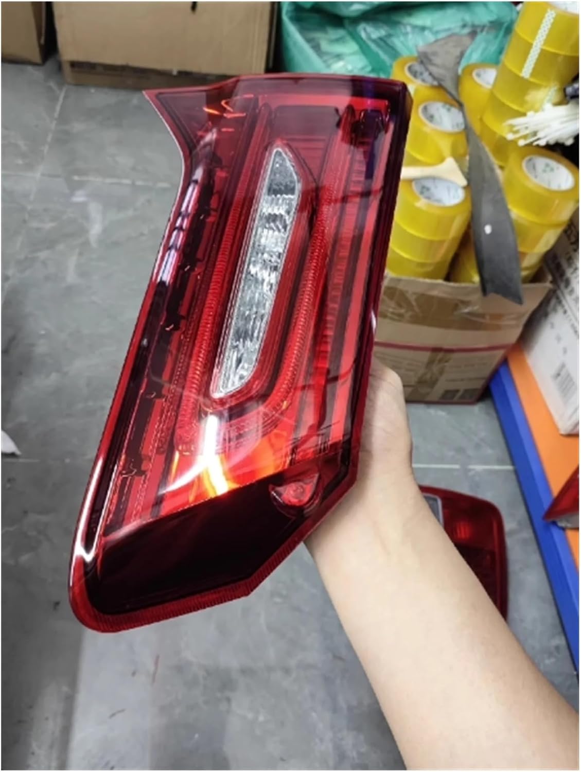 Car Tail light Taillight Compatible With Acura MDX 2014 Tail lamp Brake lamp reverse light Turn signal(Left)
