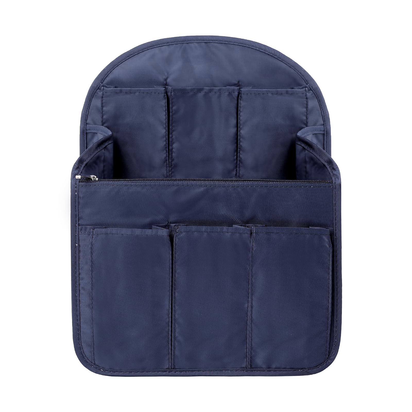 Surblue Backpack Organizer Insert Liner Hanging Travel Rucksack Purse and Handbag Insert Pocket, High-capacity Divider Foldable Nylon Shoulder Bag