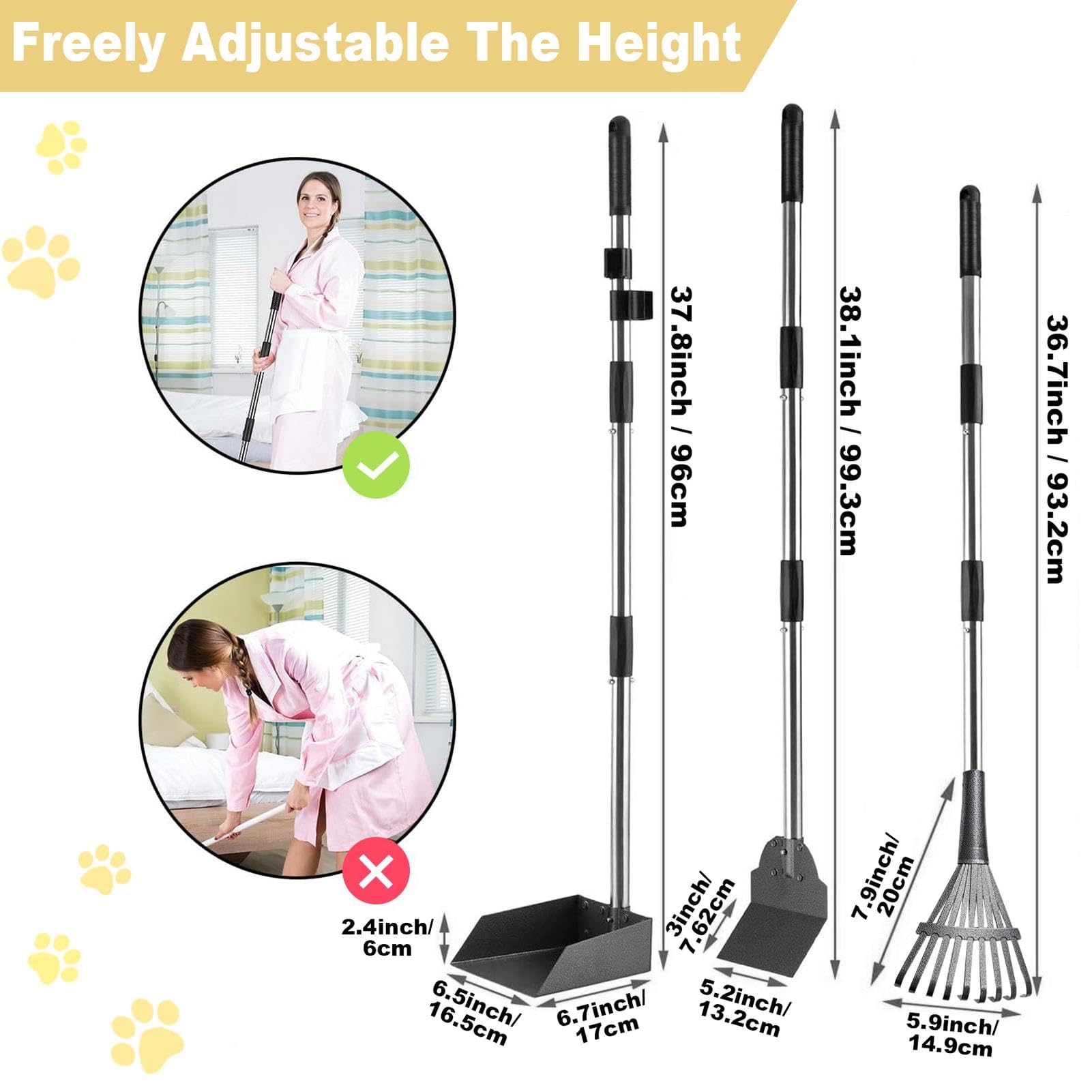 Paletta Raccogli Cacca Per Cani – Pieghevole, Pratica E Igienica, Ideale Per Passeggiate