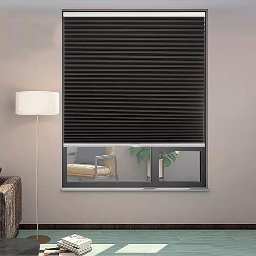 Miniatura 3 de MYshade Persianas opacas celulares inalámbricas de 1.5 pulgadas, aislamiento térmico, reducción de ruido, impermeables, tratamientos de ventana de