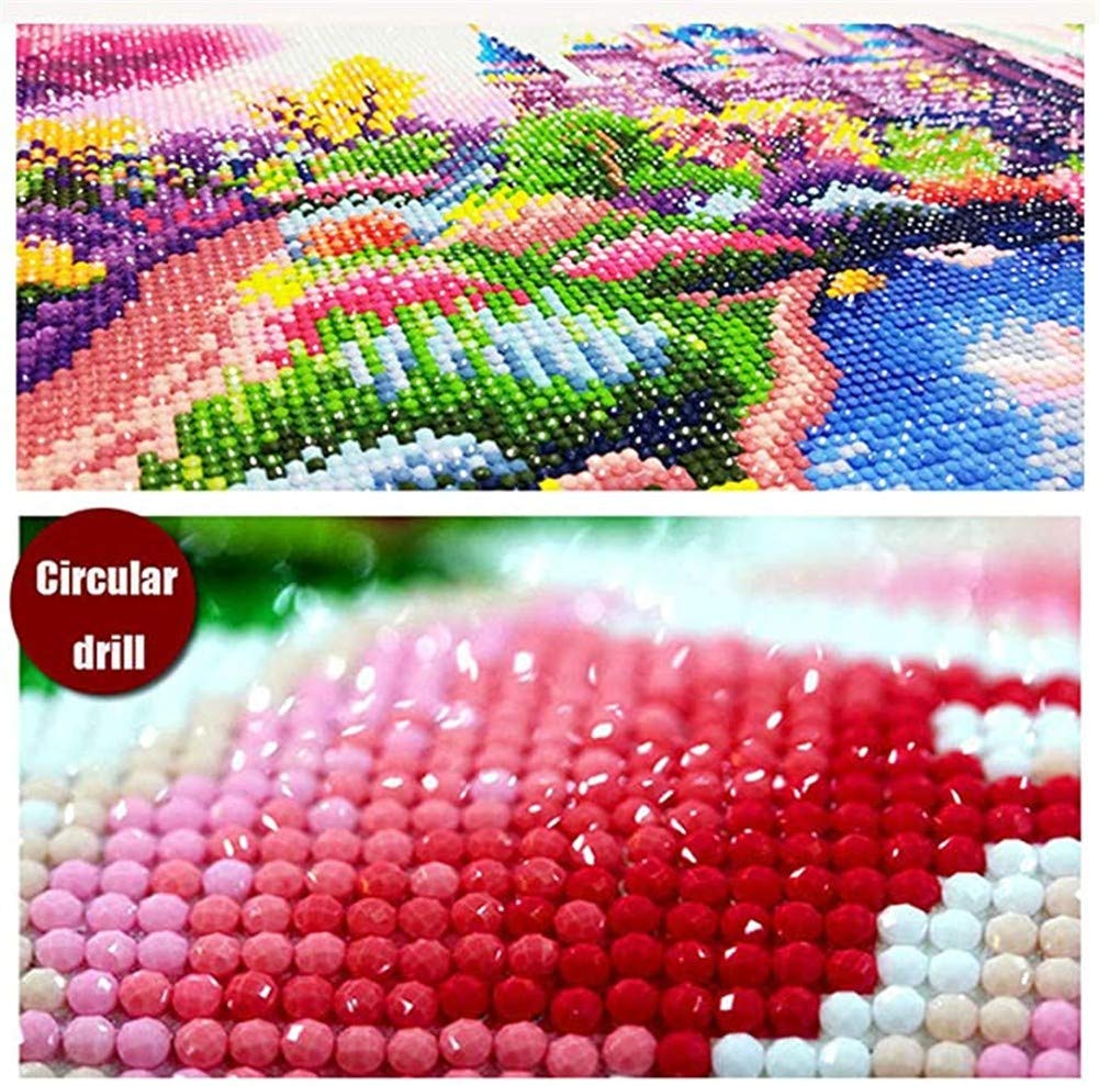 5D DIY Diamant Peinture Kits Panda Mignon Plein Forage Cristal Strass Adultes Point Croix Broderie Diamond Painting Mosaïque Toile Pour Maison Salon Mural Décor Artisanat cadeau 70x90cm/28x36in E3843