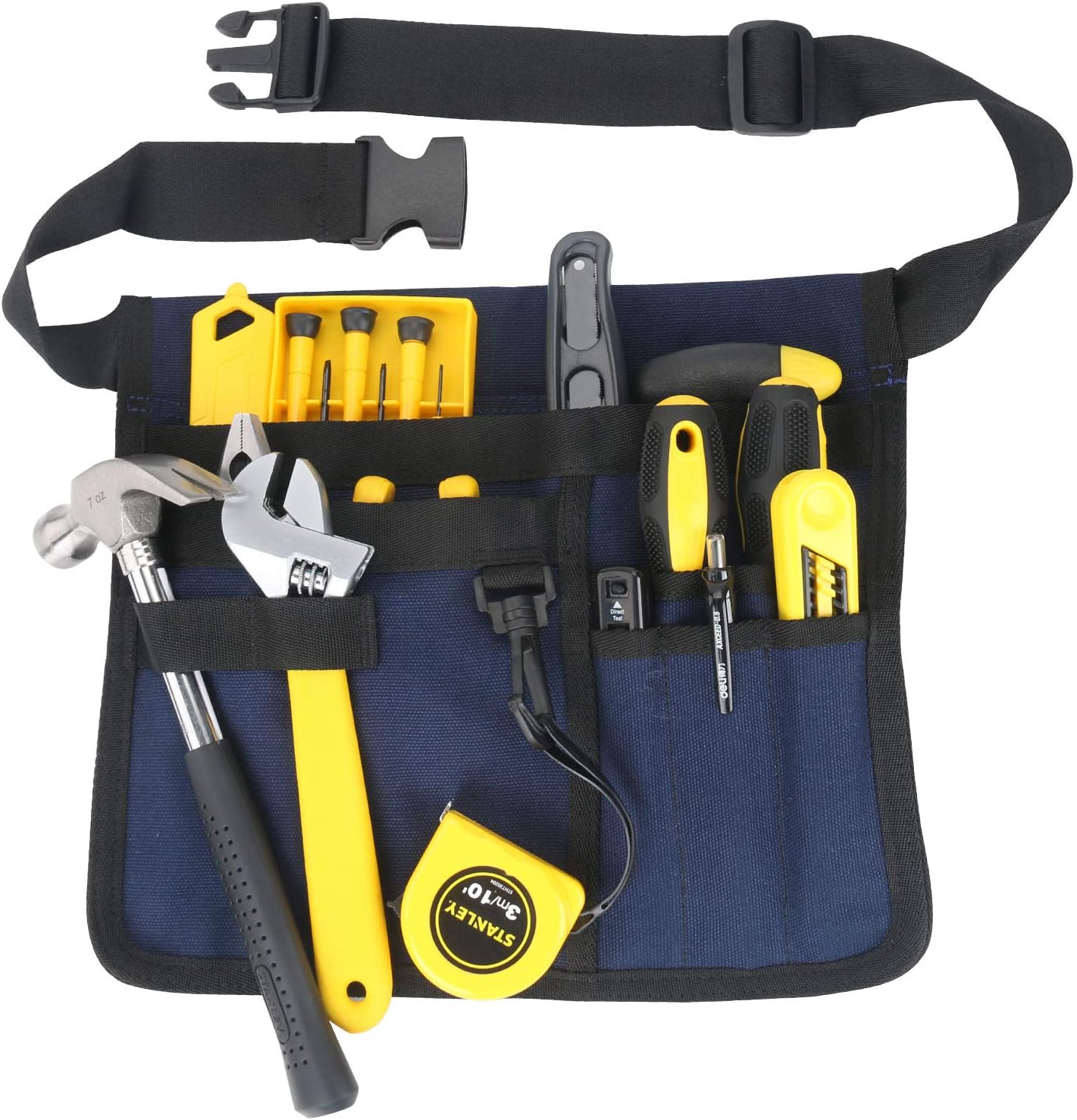 Tool Belt Pouch for Maintenance Tool Pouch Bag Tool Organizer Technician Waist Tool Bag with Multiple Pockets …