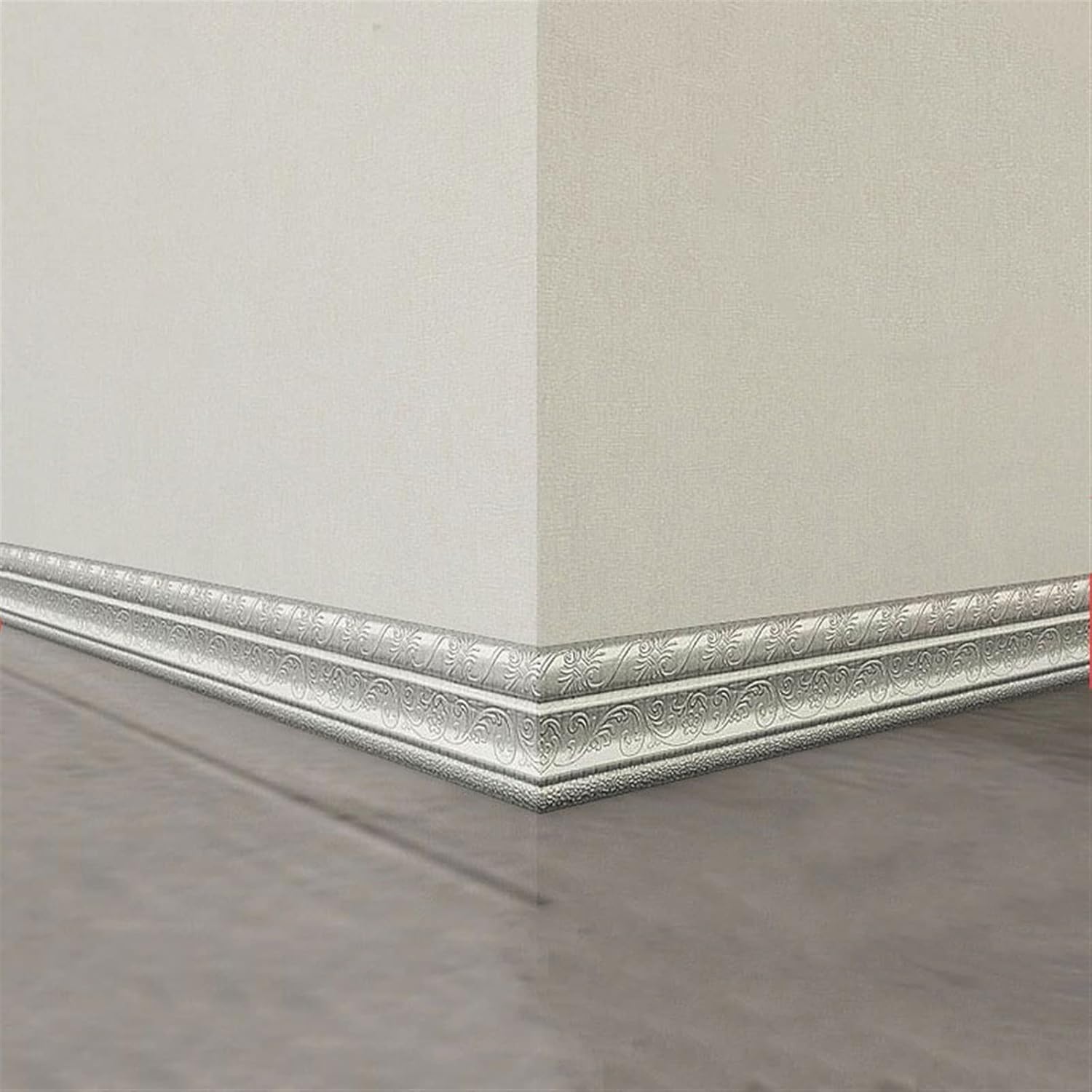 15ft Flexible Molding Trim 3D Wall Edging Strip Self Adhesive, Crown