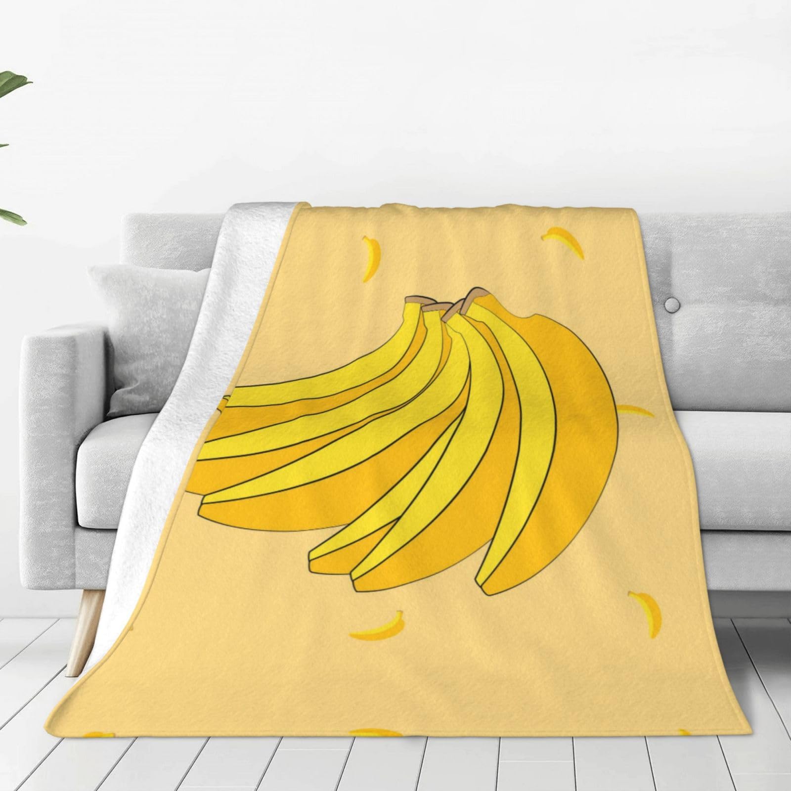 Couverture douce flanelle PHAYAH pour pause déjeuner bureau