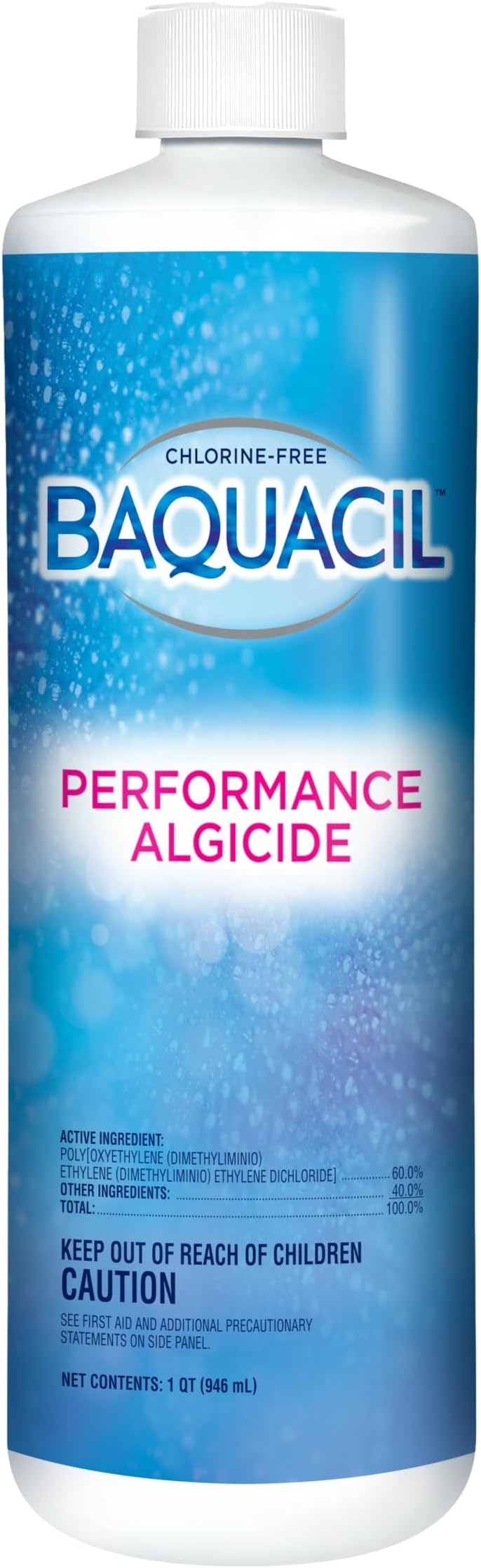84464 Performance Algicide Swimming Pool Algaecide Cleanser, 1 qt