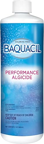 Baquacil 84464 Limpiador de algicida para piscina Performance Algicida, 1 cuarto de galón