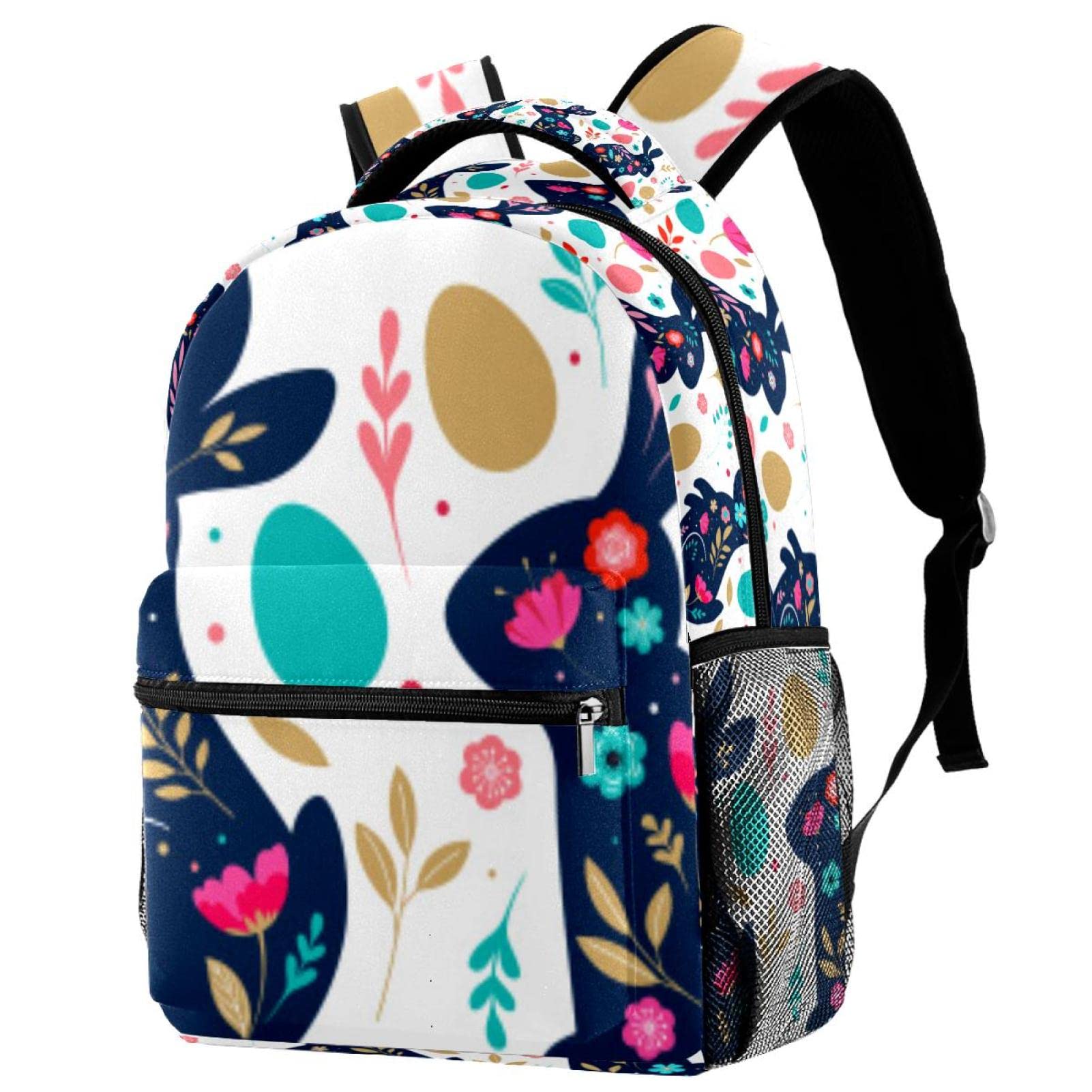 Mochila de Conejos florales para camping y escapadas de campo 7