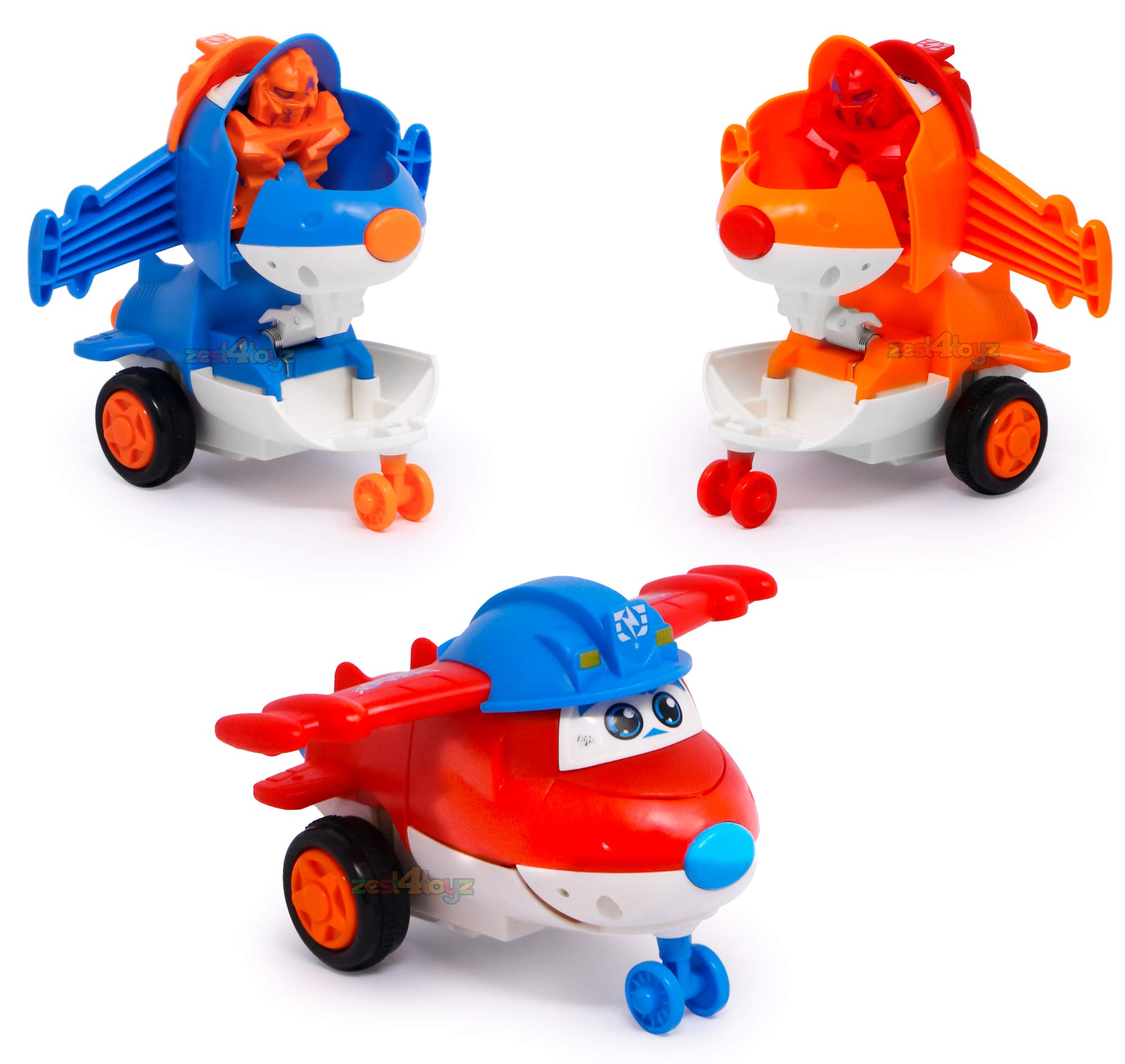 See full amazon price history chart for Zest 4 Toyz 360 Degree Rotatepull N Push Back Airplane Robot Deforming Converting Mini Aeroplane To Robot Toys For Children Gift-Pack Of 3,Multi Color Zest 4 Toyz 360 Degree Rotatepull N Push Back Airplane Robot Deforming Converting Mini Aeroplane To Robot Toys For Children Gift-Pack Of 3,Multi Color (B07QW2X6P8) Amazon Price History, Amazon Price Tracker