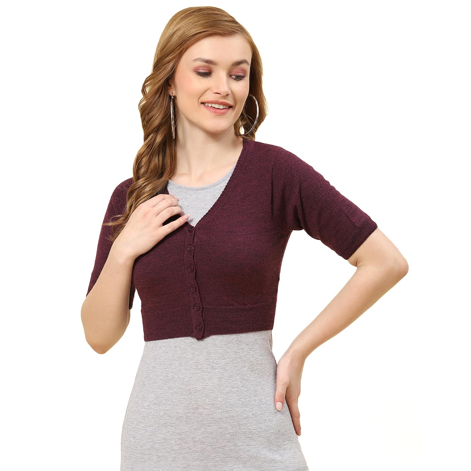 monte carlo Women's Solid Regular Fit Blouse-picture-19