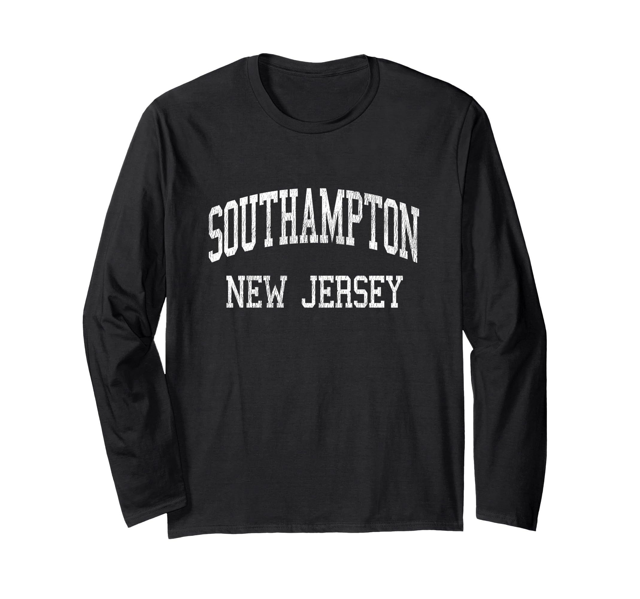 Southampton New Jersey T-Shirts & SweatshirtsSouthampton New Jersey NJ Vintage Athletic Sports Design Long Sleeve T-Shirt