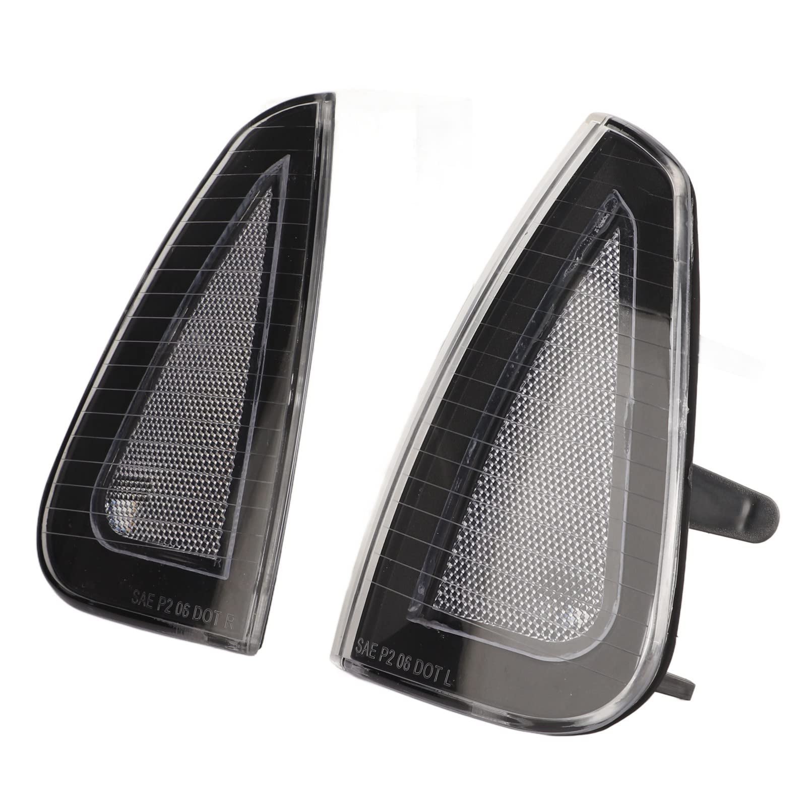 Akozon Akozon2 -Packung Vordere Blinkerleuchten 4806218AD 4806219AD Seitenmarkierungslampe für LX 2006 2010 für zu Hause (WHITE)