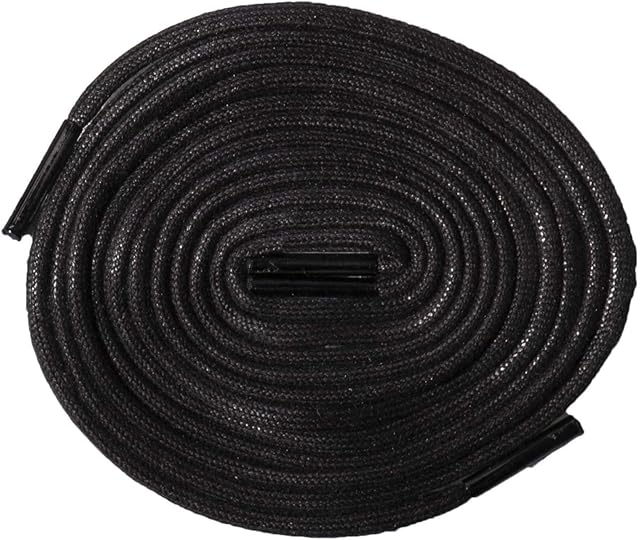 Loake Shoe and Boot Laces (75 cm, Black)
