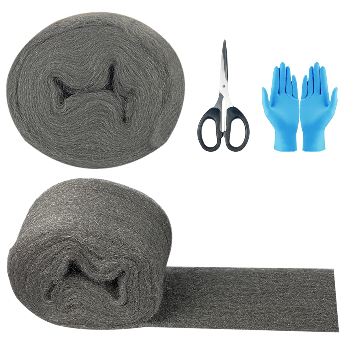 2PCS Steel Wool Mice Set,Gap Blocker,2 Pieces Of Steel - View #8