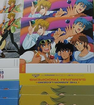 サムライトルーパー ラミネートカード 15枚セット カセットインデックス 鎧伝サムライトルーパー/当時アニメグッズ/カセットインデックス