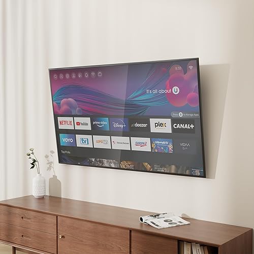 Miniatura 7 de Mount-it! Soporte de pared para TV inclinable delgado  Soporte de TV de perfil bajo para televisores Samsung, Sony, Vizio, TCL, LG, Sharp LCDLED4K