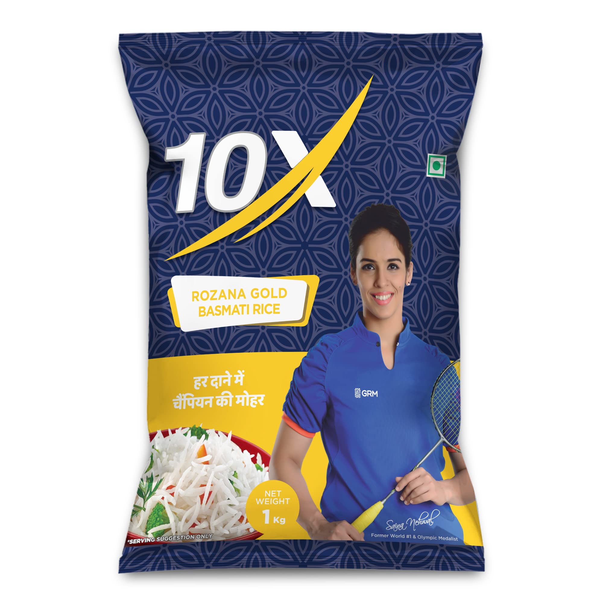 10X Rozana Gold Basmati Rice | Specially For Daily Use Rice - 1Kg