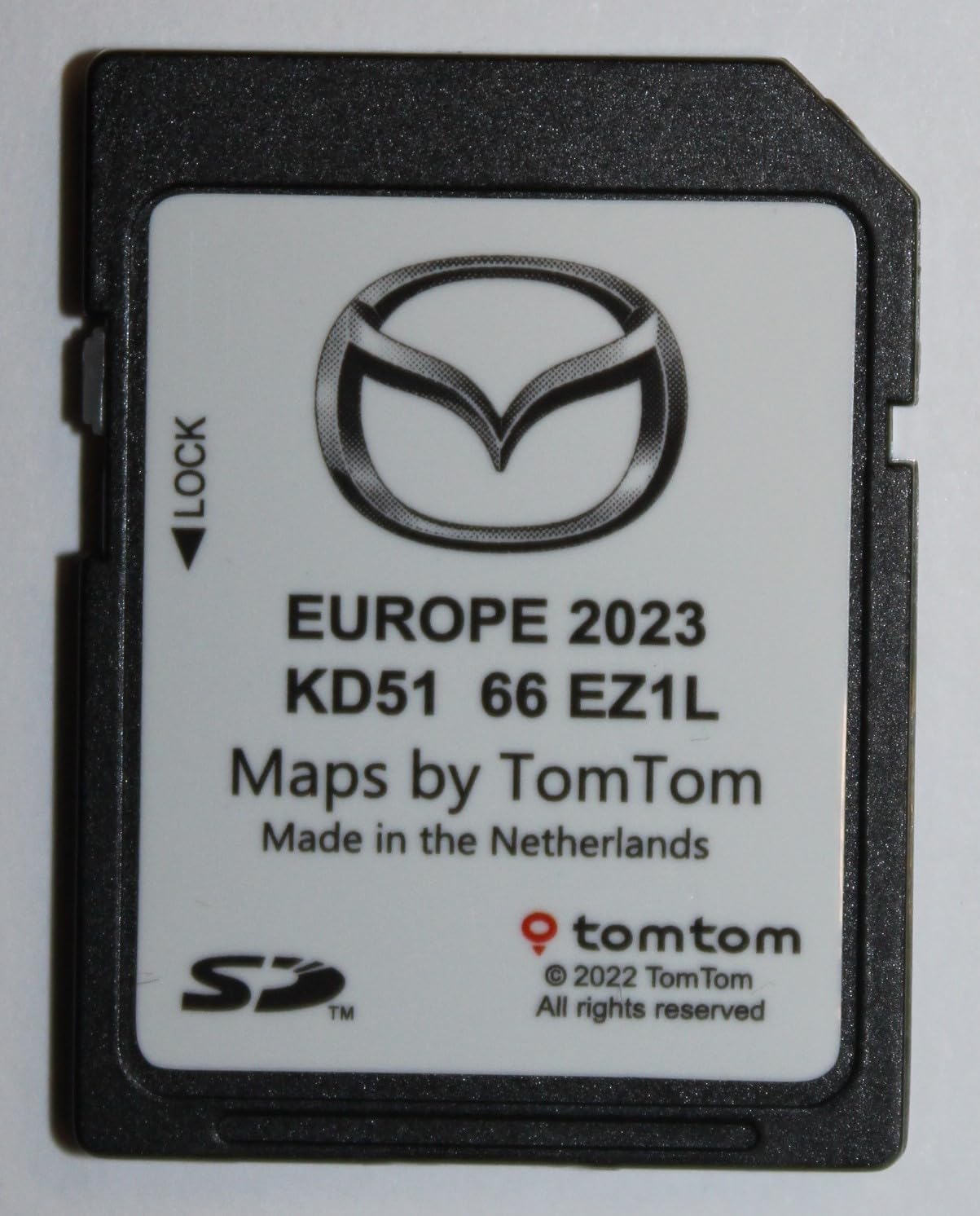 SDkaart voor Mazda Navi Navigatie Europa KD51 66 EZ1L 2023 Amazon.nl