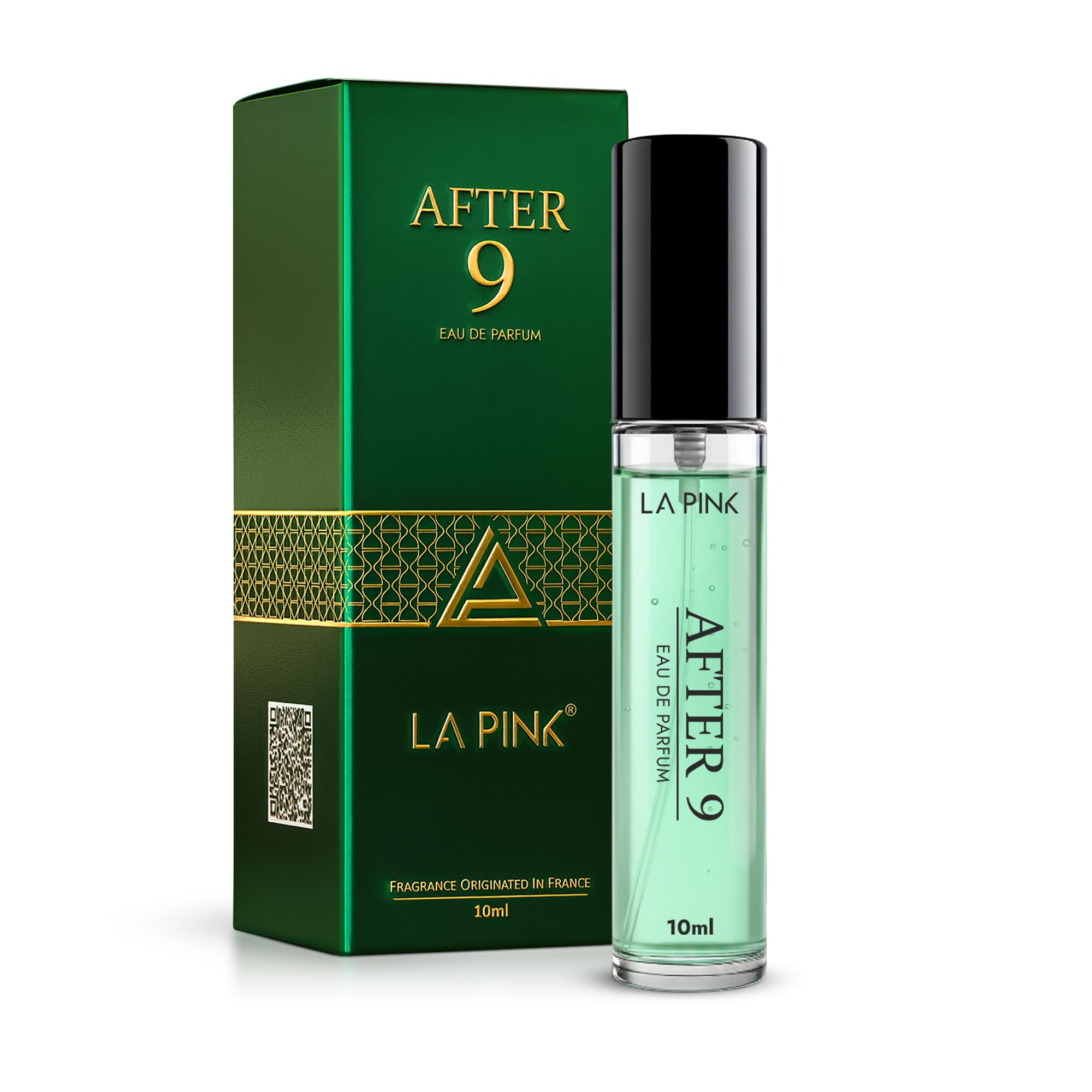 LA PINK After 9 Unisex Eau de Parfum | Seductive Warm Spicy & Woody Night Fragrance with Fruity Amber, Rose & Leather Notes | Long Lasting Perfume for Man & Woman | 10ml-image-12