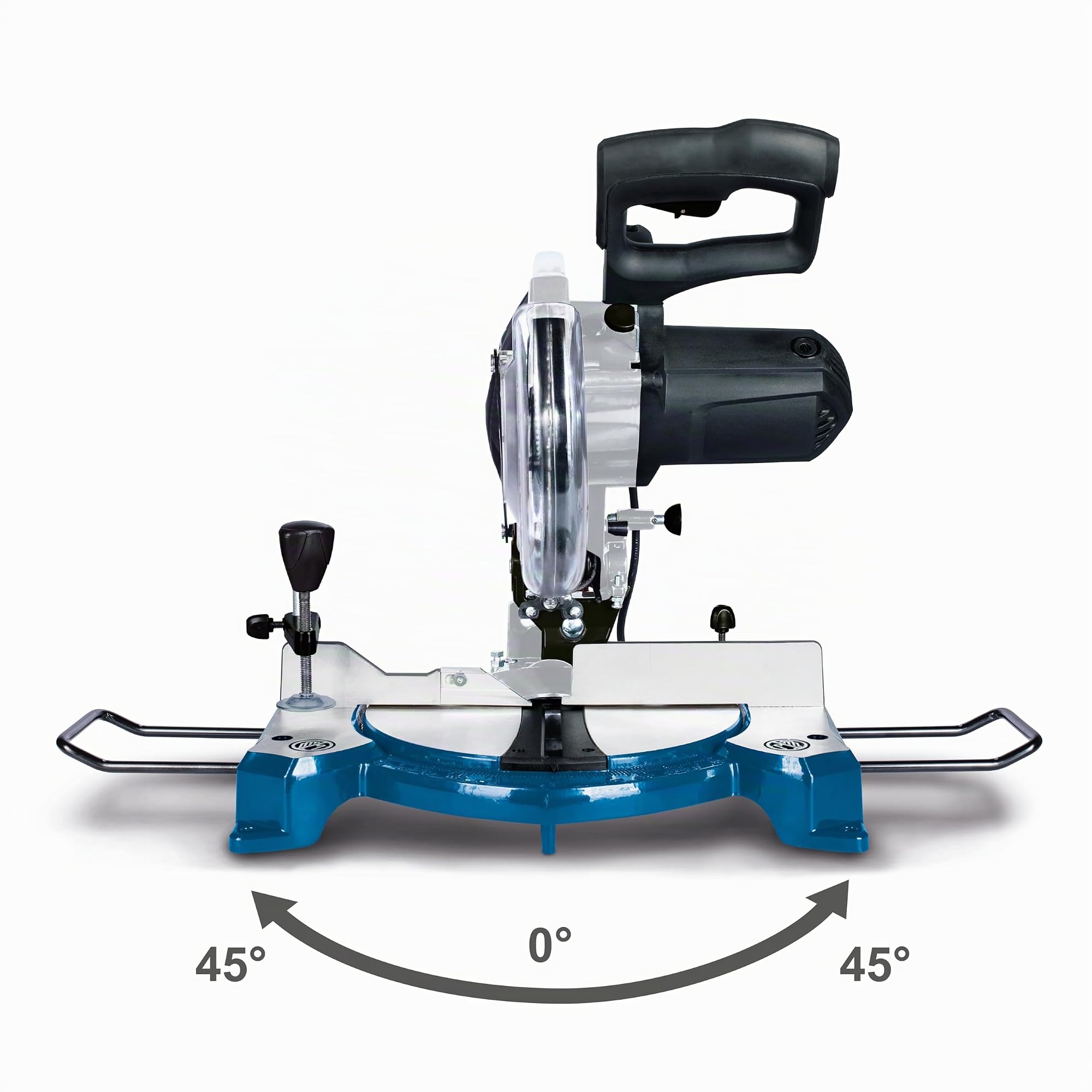 Scheppach Scie à Onglet HM80L 1500W Lame Ø210mm 24 dents Largeur de coupe 120mm Laser de précision
