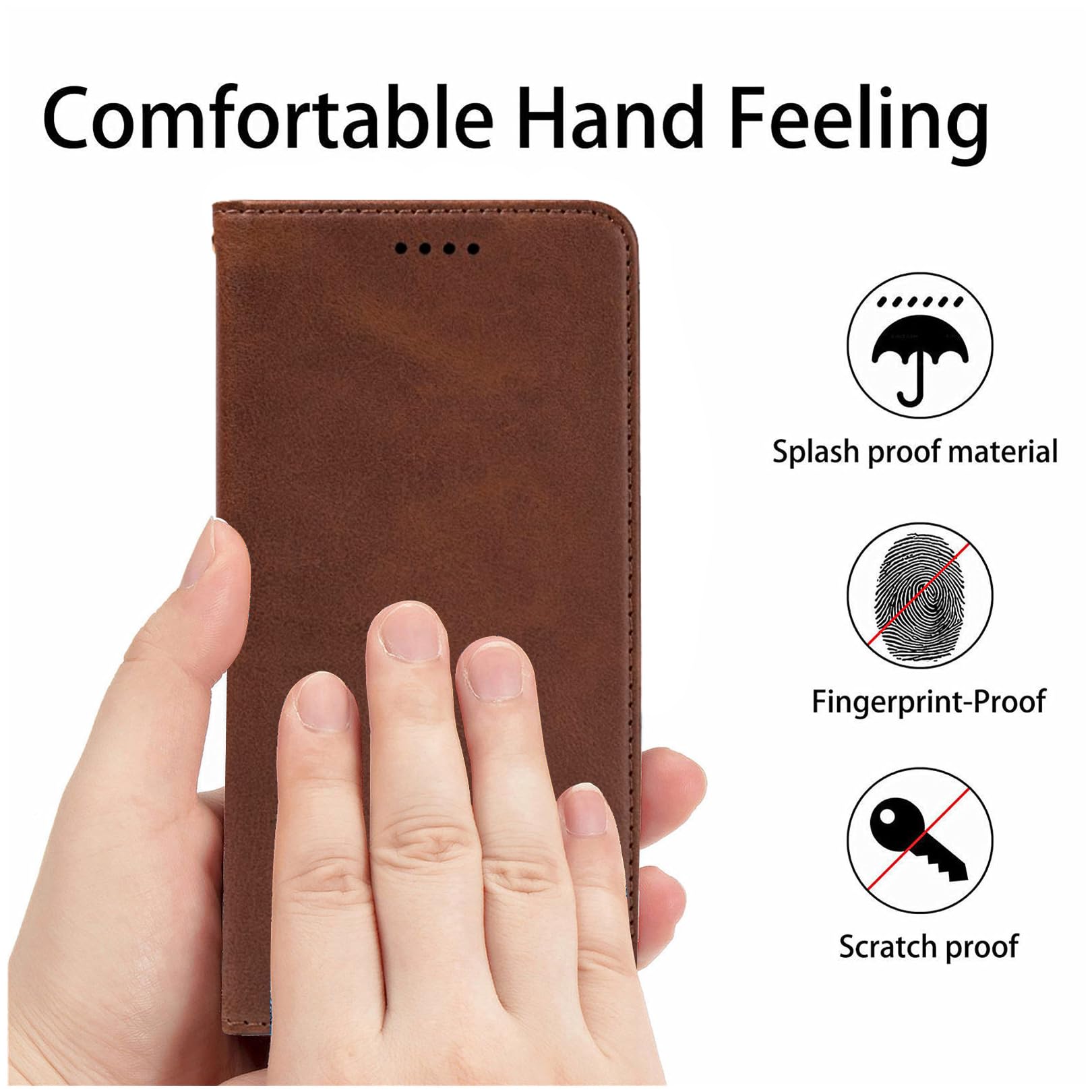 Custodia Personalizzata ZYLLER Per Realme GT2 | Cover A Libro In Pelle PU Premium Con Porta Tessere E Supporto | Stampa La Tua Foto O Scritta