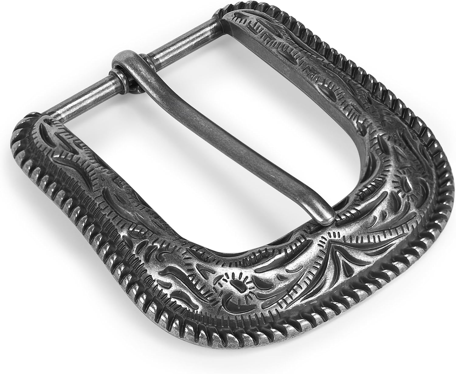 Western Belt Buckle for Men & Women - 1.5" Replacement Cowboy Buckle for Leather Belts