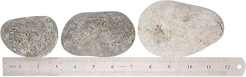 Miniatura 6 de LANIAKEA 20 rocas de río para pintura, rocas de río de 3 a 5 pulgadas para artes, rocas multicolor para niños, proyectos de manualidades y