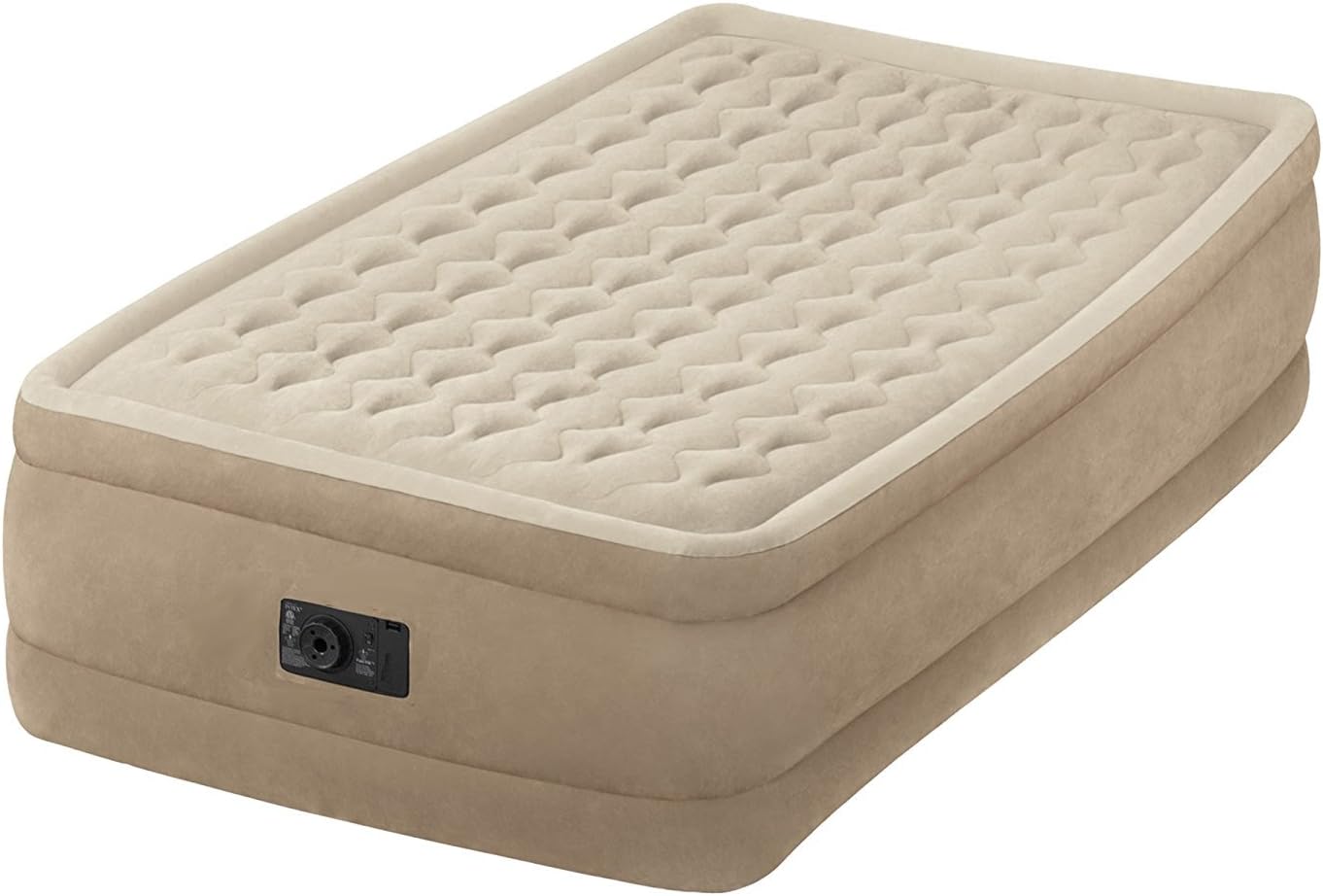 Matelas Gonflable Électrique USB 1 Place "Confort" 191cm Bleu