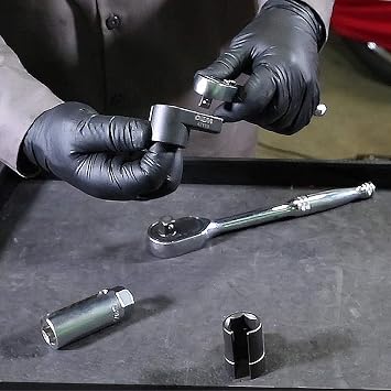 OEMTOOLS 37110 Oxygen Sensor Socket Set, 3 Piece O2 Sensor Wrench Kit with Case, 22mm O2 Sensor Socket Tools for 3/8 Drive and 1/2 Drive Sensor Remover And Installer, Oxygen Sensor Wrench