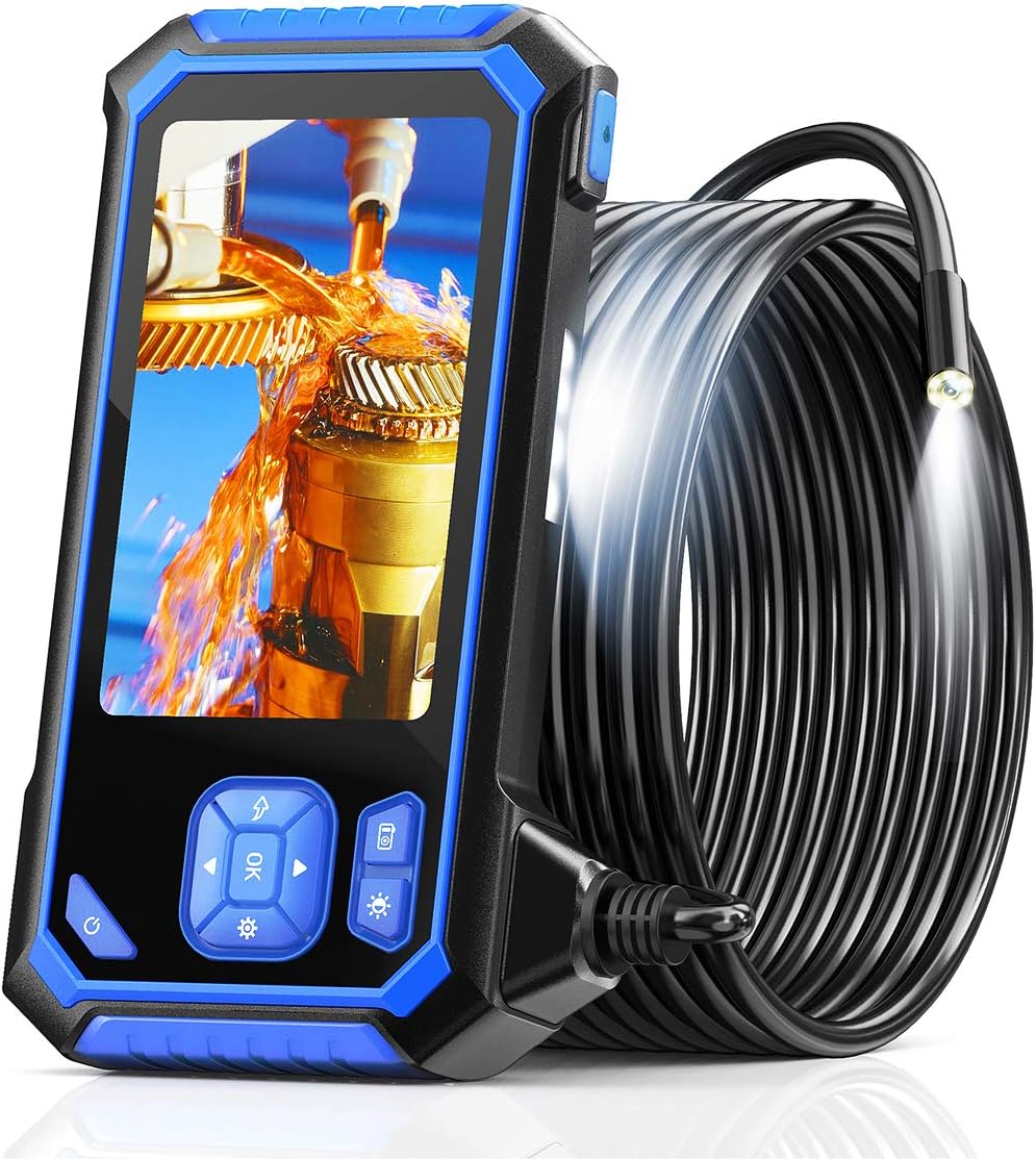 SKYBASIC Industrial Endoscope, 1080P HD Digital Borescope Inspection