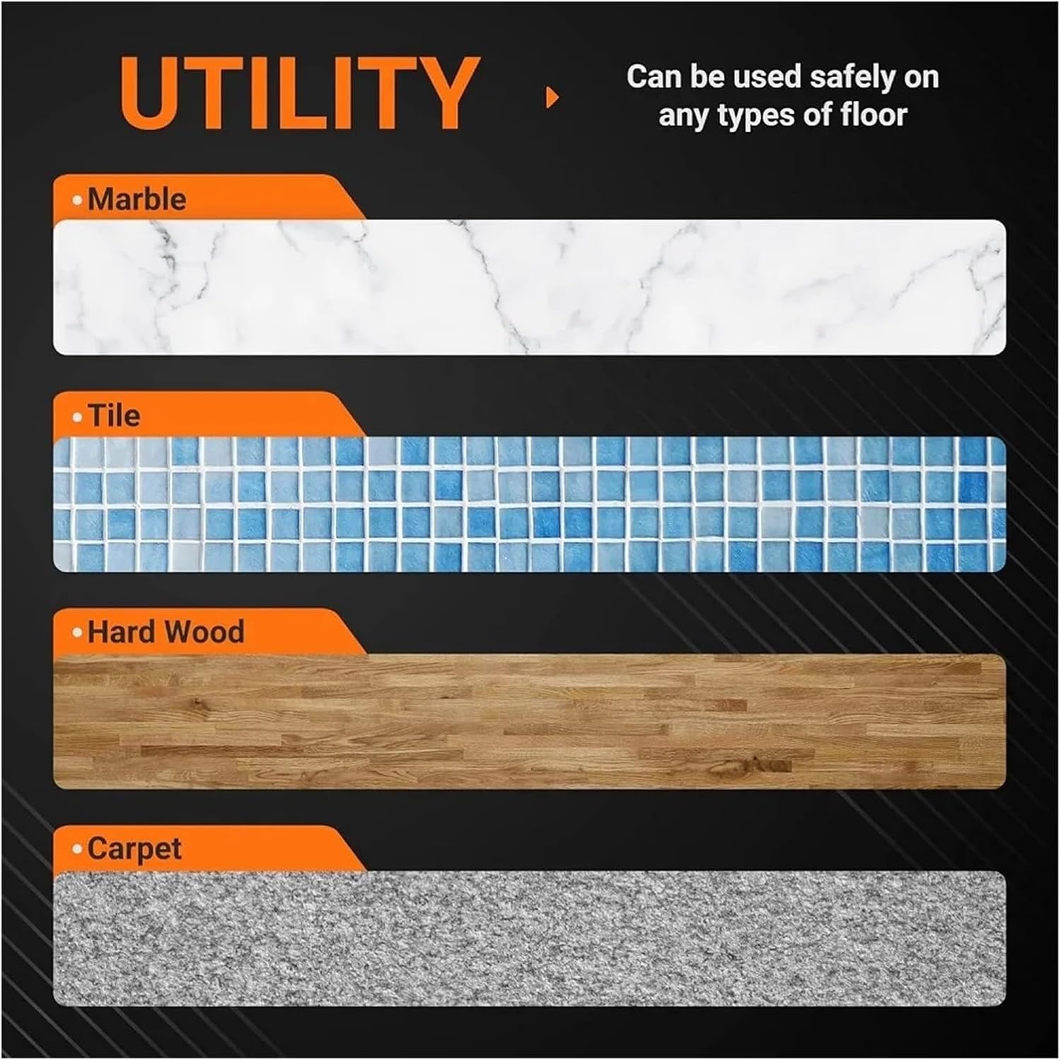 6 Packs Pads，Compatible For Bissell PowerEdge And PowerForce Lift-Off Steam Mop 2078, 2165, 20781 Series, Microfiber Pads