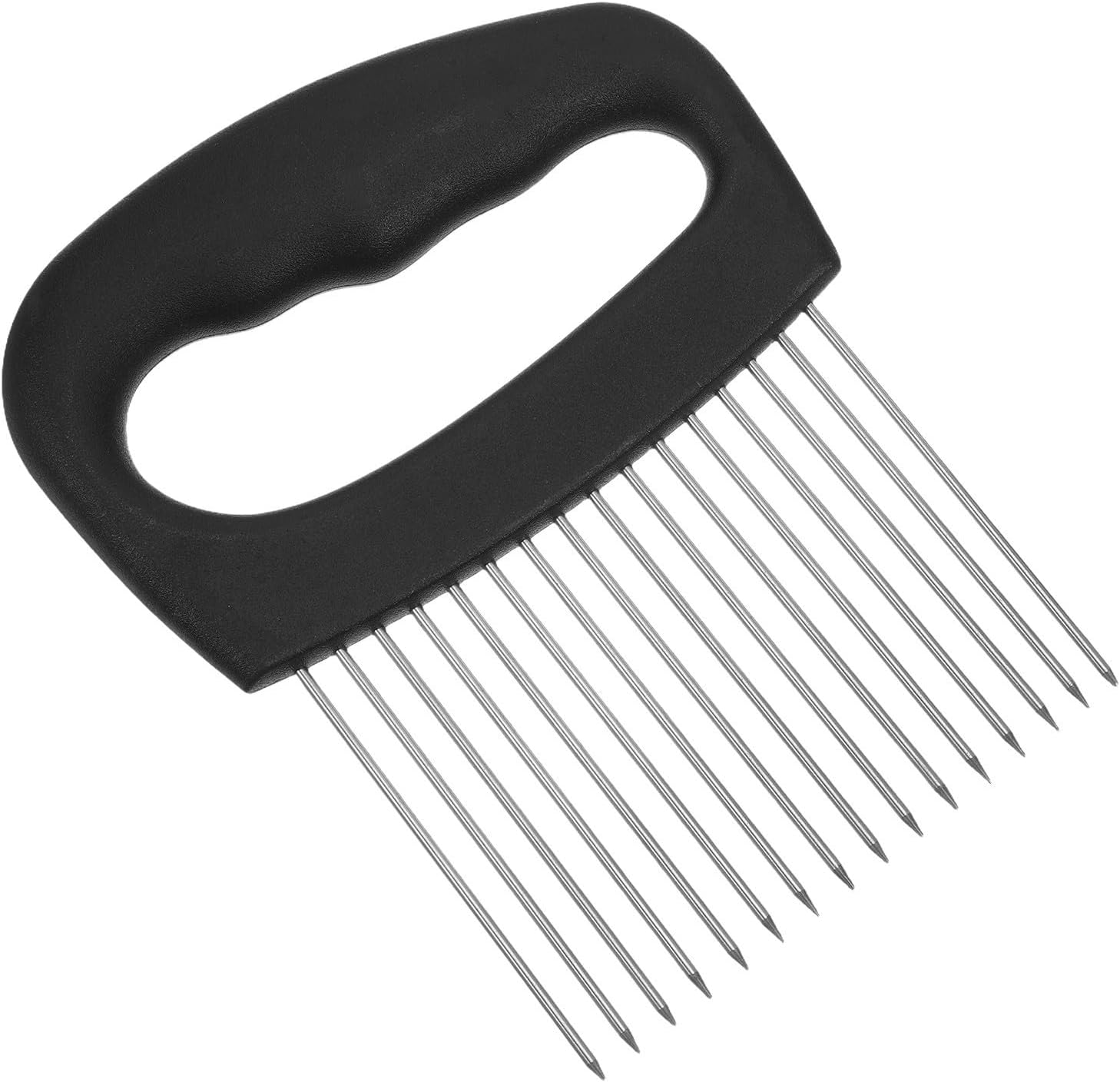 Onion Slicing Holder for Precise Stainless Steel Kitchen Food Prep