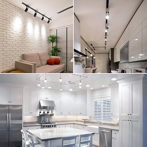 Miniatura 5 de LUXRITE Bombillas LED MR16 GU10 regulables, equivalente a halógeno de 50 W, blanco brillante de 5000 K, 500 lúmenes, bombilla LED GU10 de 120 V,