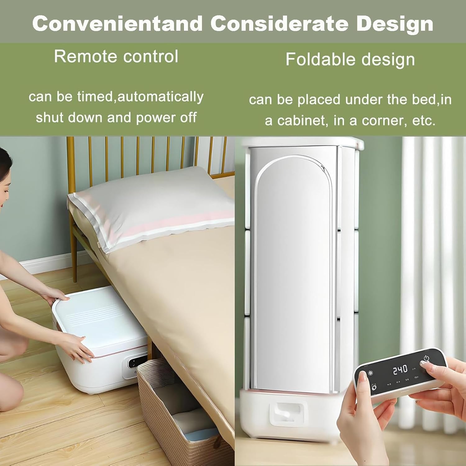 Drying Care Machine, Clothing Care Machine, Household Small Quick-Drying Foldable Dryer, Fully Automatic Steam Ironing Dryer, for Clothes & Fabric