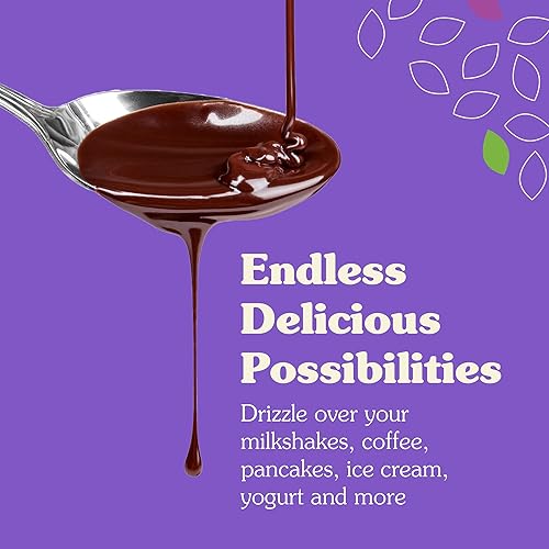 Miniatura 6 de NuNaturals Jarabe de chocolate edulcorante natural a base de plantas sin azúcar paquete de 3 66 onzas