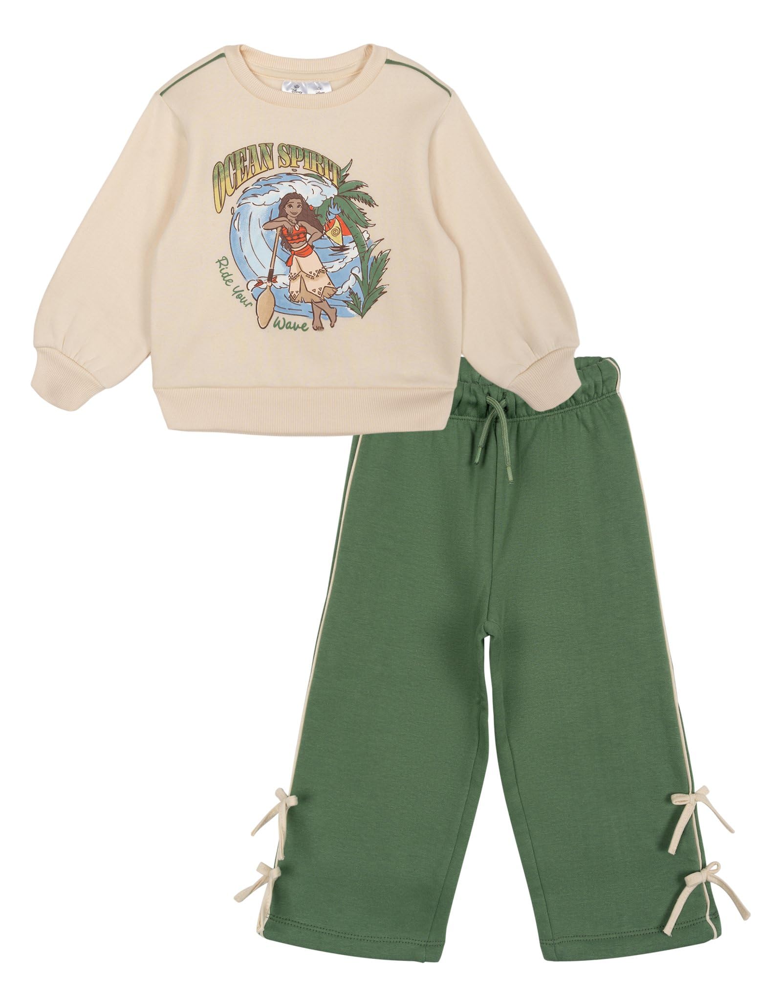 Disney Girls' Fleece Sweatshirt and Pants Set for Baby &amp; Kids