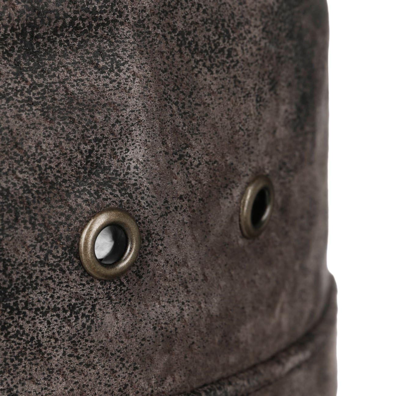 Stetson Raymore Gorra Militar Army de Piel Unicolor Hebilla Metalica Hombre Todo el ano