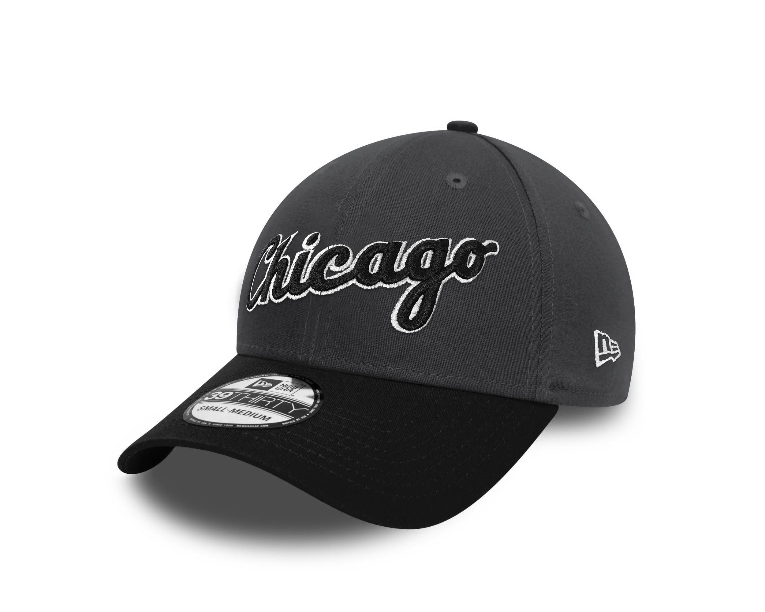 New Era Chicago White Sox MLB Two Tone Gray Black 39Thirty Stretch Cap — image 1