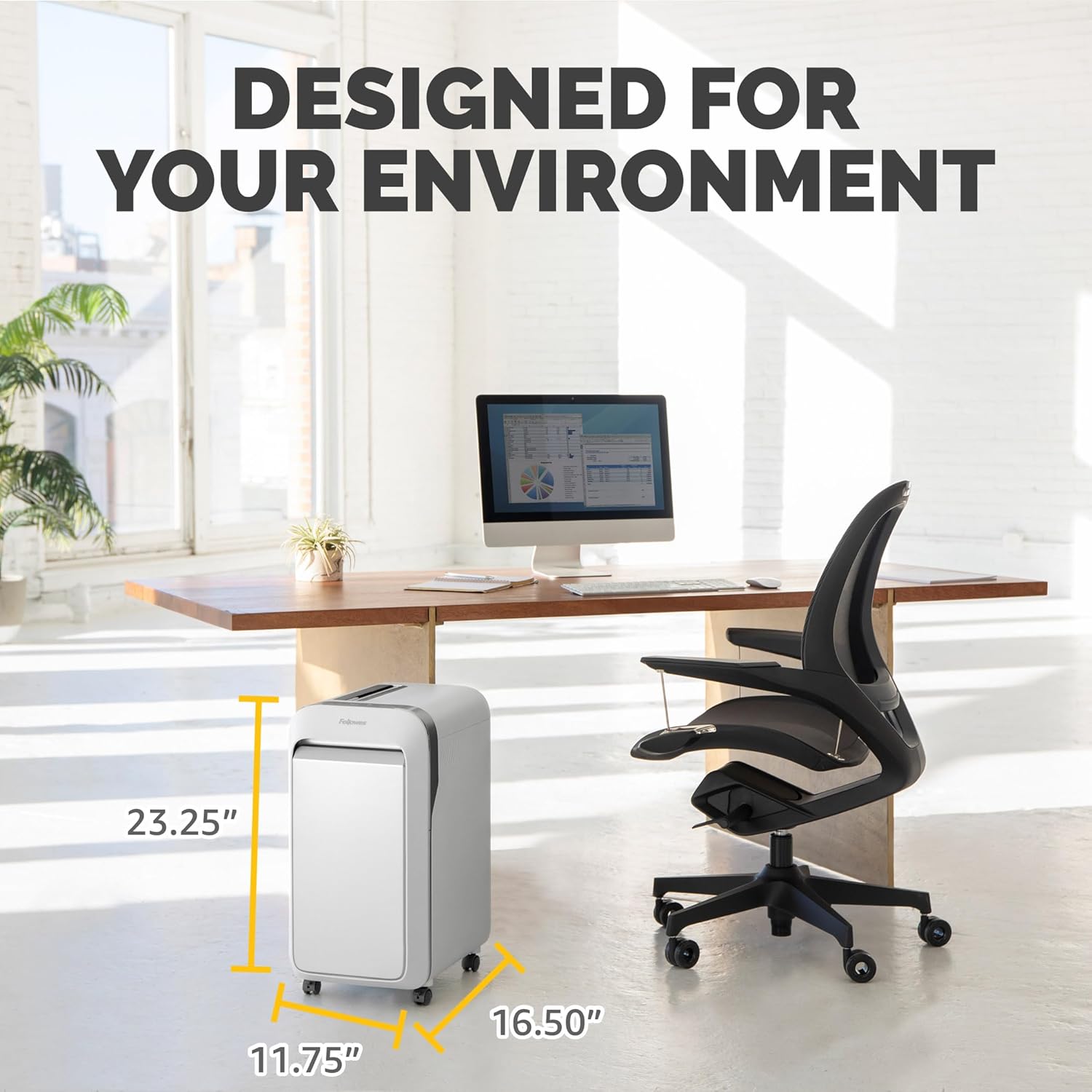 Fellowes Powershred LX220 Micro-Cut Paper Shredder, White