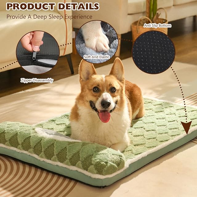 Foto 5 de 6 de PETCUTE Cama Perro Grande,Cama Ortopedica para Perros con Espuma Viscoelastica,Sofá Cama para Mascotas Suave…