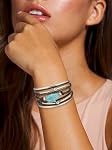 Turquoise Jewelry Set Collier Femme Boucle Doreille Femme Bracelet Femmes Country Concert Outfits for Women Western Boho Dresses Multi Piece Adjustable Necklace Earrings Bracelet Vintage Teardrop Gift for Women